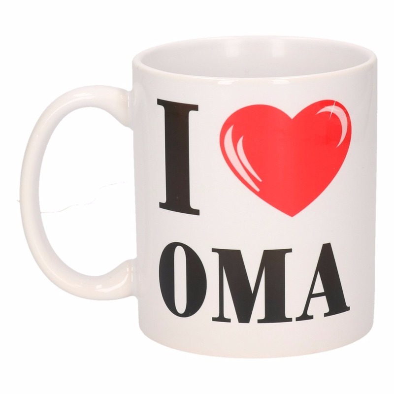 I Love Oma beker / mok 300 ml -