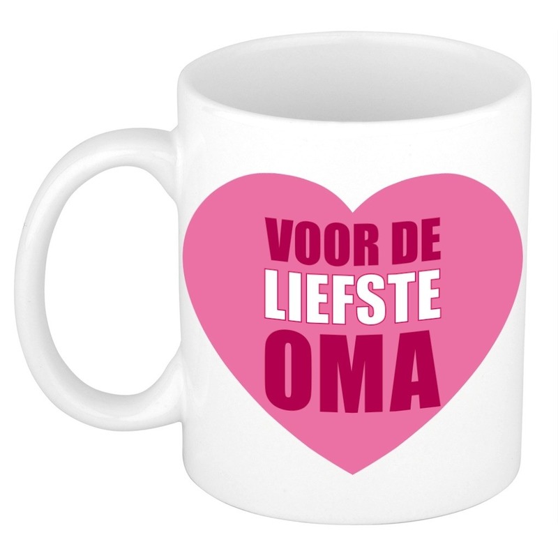 Grootmoeder mok / beker voor de liefste oma 300 ml -
