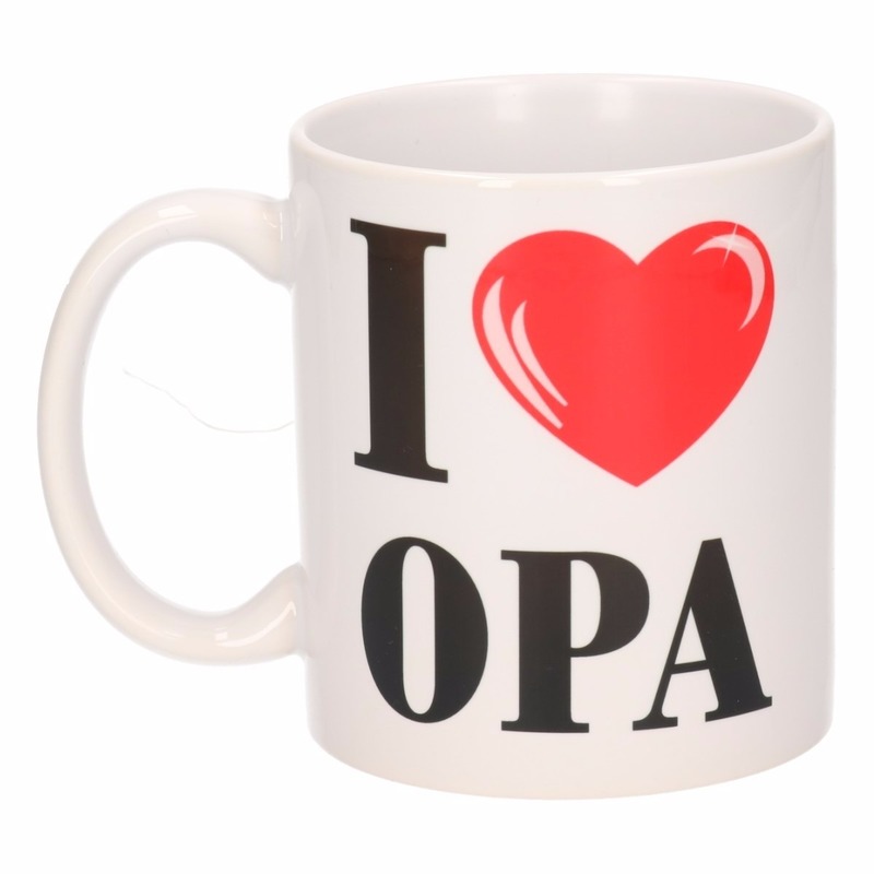 I Love Opa beker / mok 300 ml -