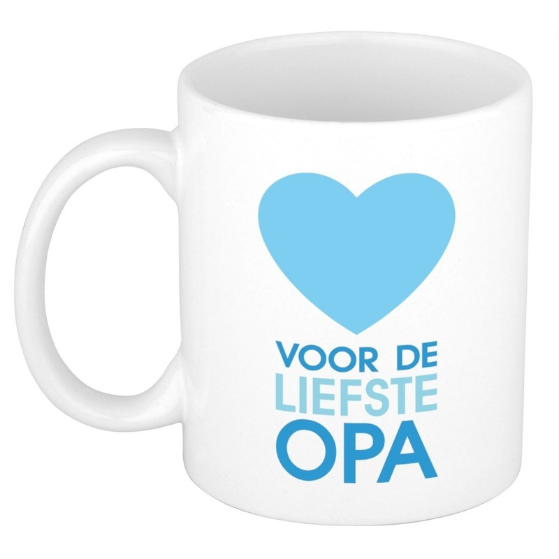 Mok / beker voor de liefste opa 300 ml -