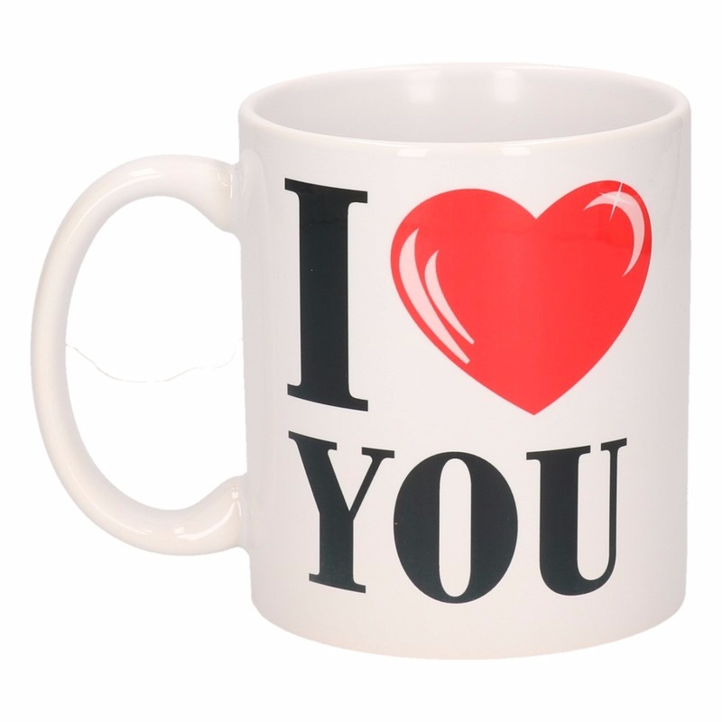 I Love You beker / mok 300 ml -
