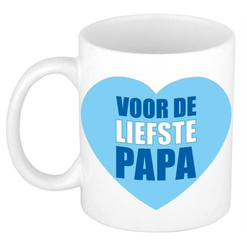 Vaderdag mok / beker voor de liefste papa 300 ml -