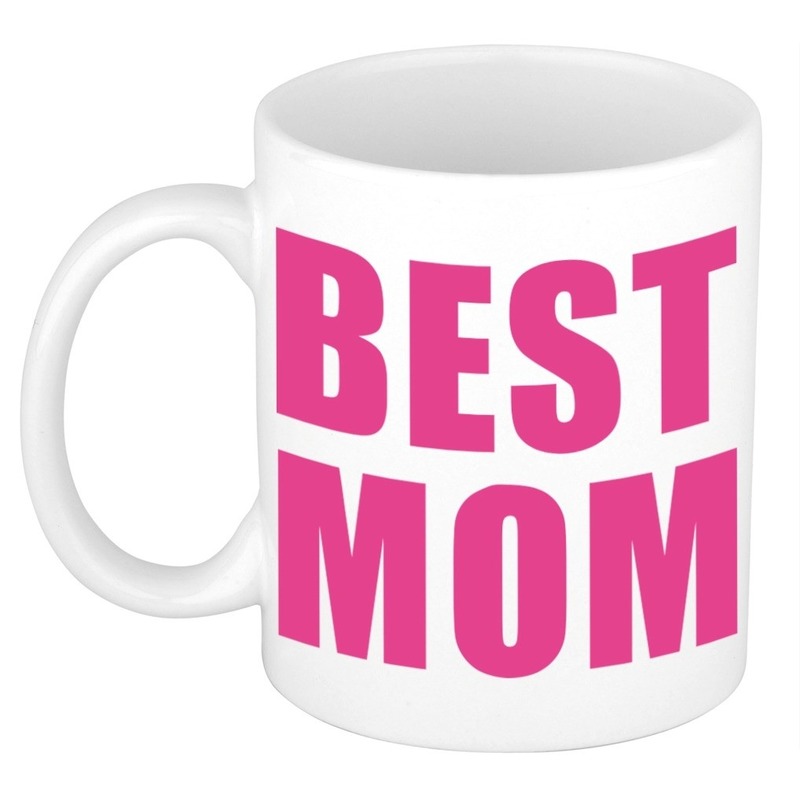 Moederdag mok / beker Best Mom 300 ml -