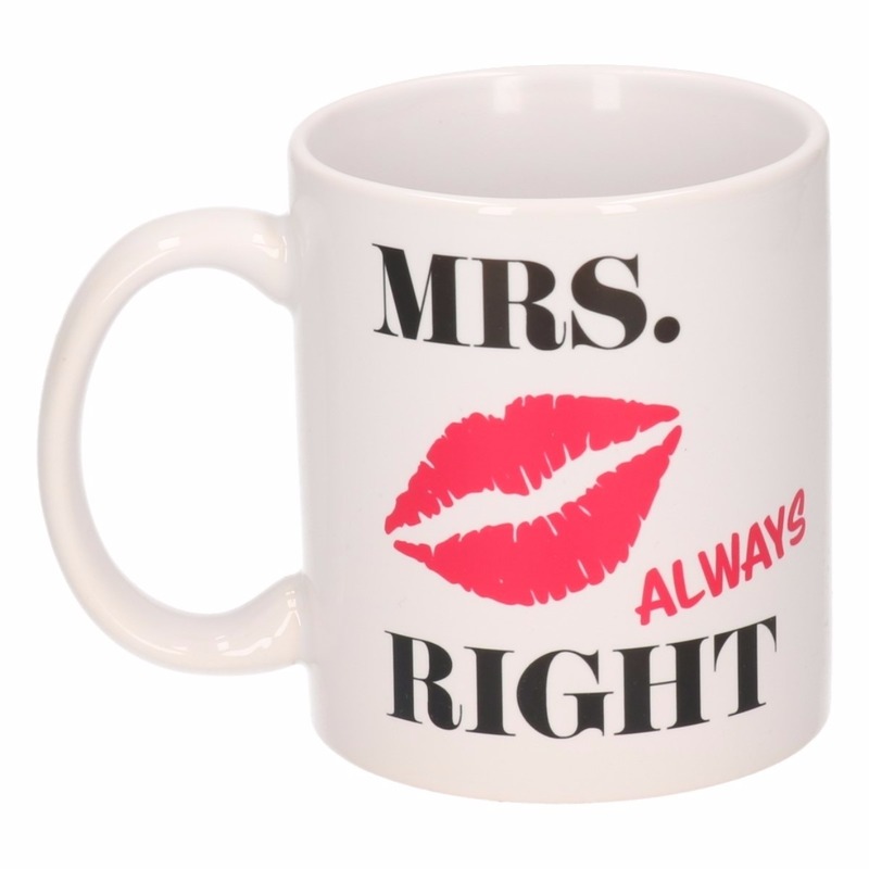Mrs Always Right mok / beker 300 ml -