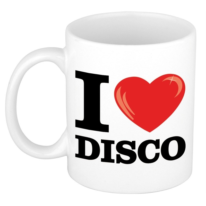 I Love Disco beker/ mok 300 ml -