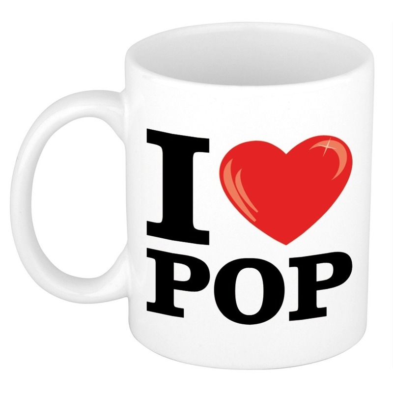 I Love Pop beker/ mok 300 ml -