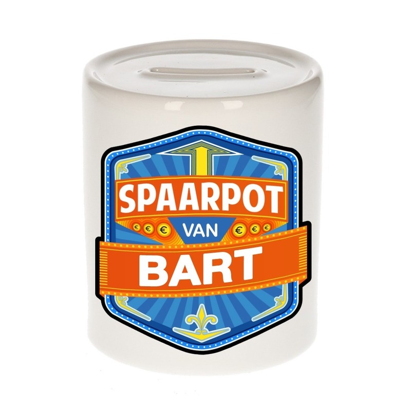 Kinder spaarpot voor Bart -