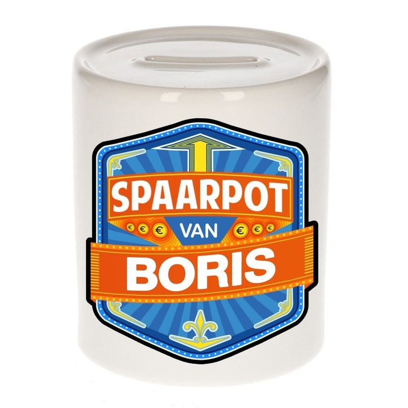 Kinder spaarpot voor Boris -