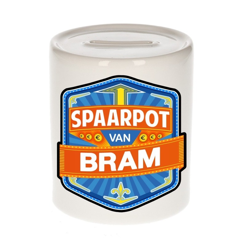Kinder spaarpot voor Bram -