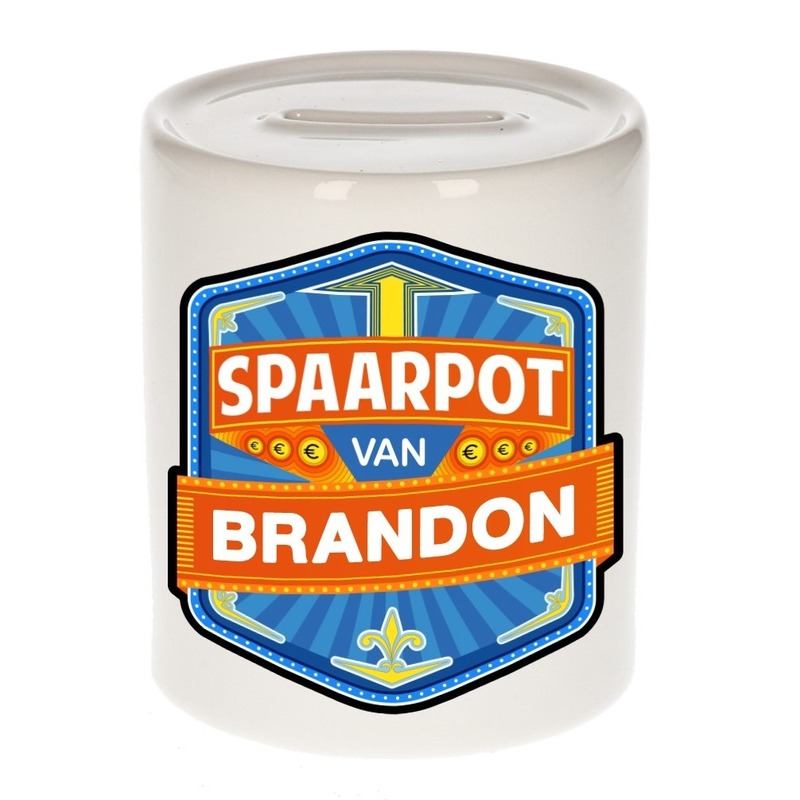 Kinder spaarpot voor Brandon -