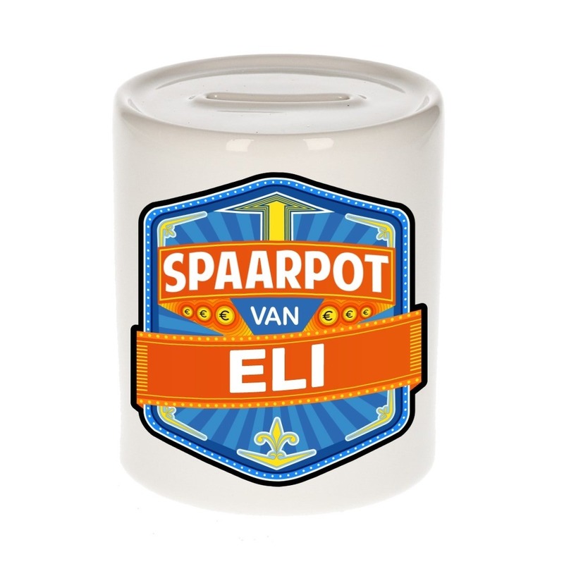 Kinder spaarpot voor Eli -