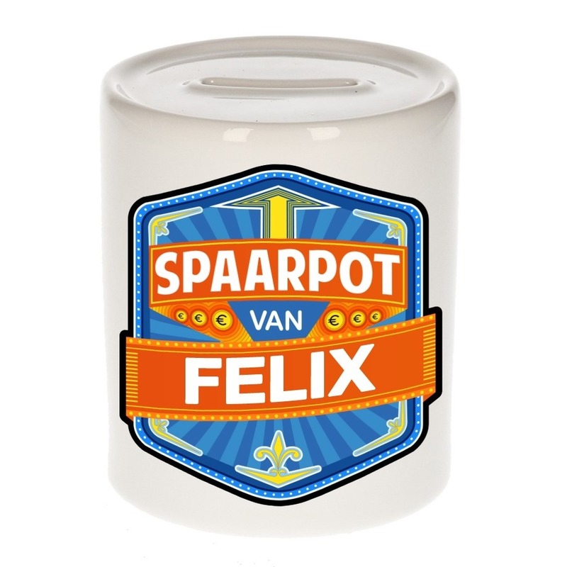 Kinder spaarpot voor Felix -
