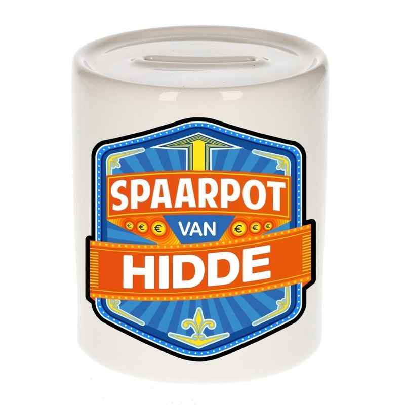 Kinder spaarpot voor Hidde -