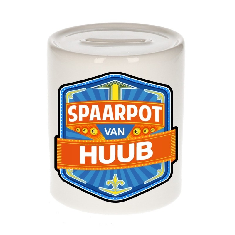 Kinder spaarpot voor Huub -