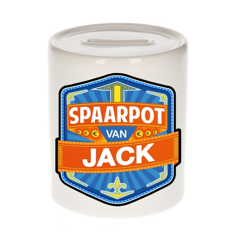 Kinder spaarpot voor Jack -