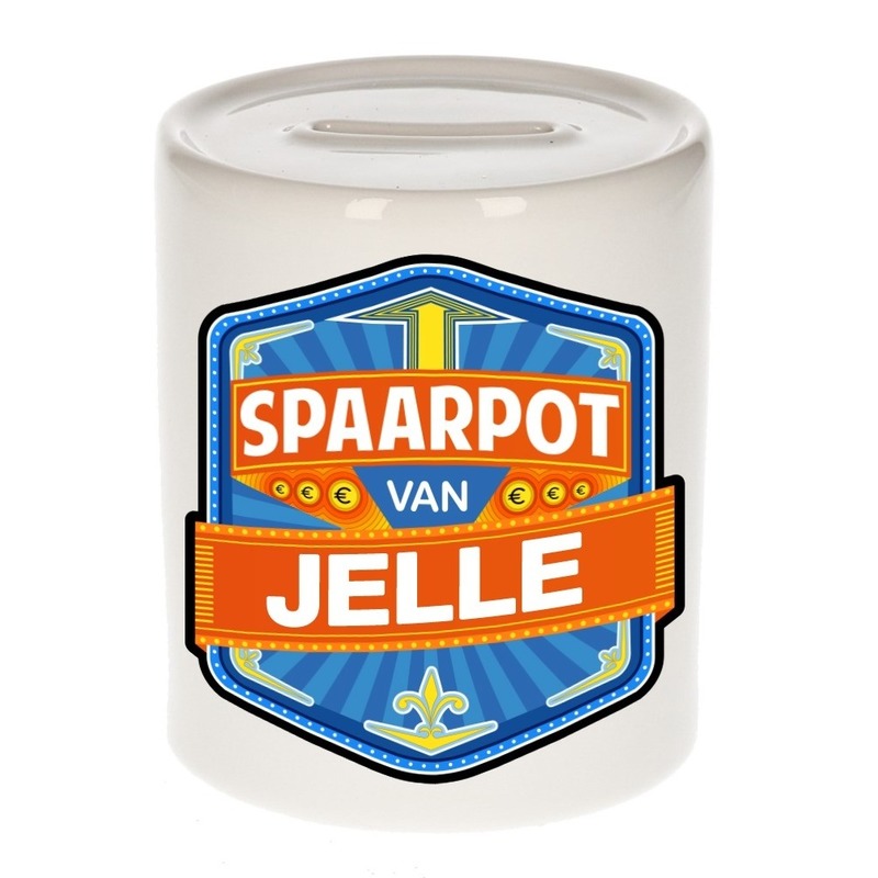 Kinder spaarpot voor Jelle -