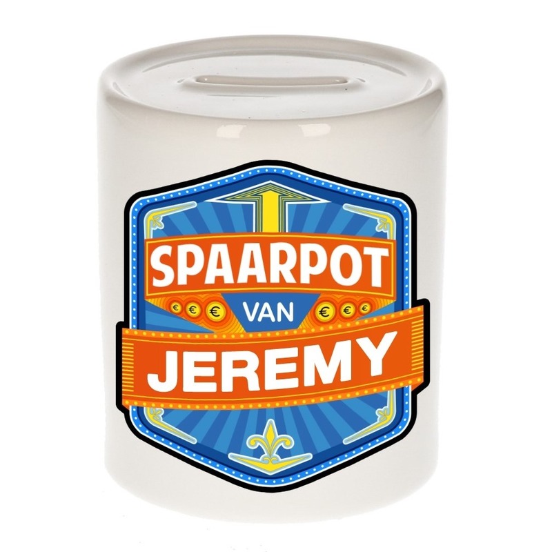 Kinder spaarpot voor Jeremy -