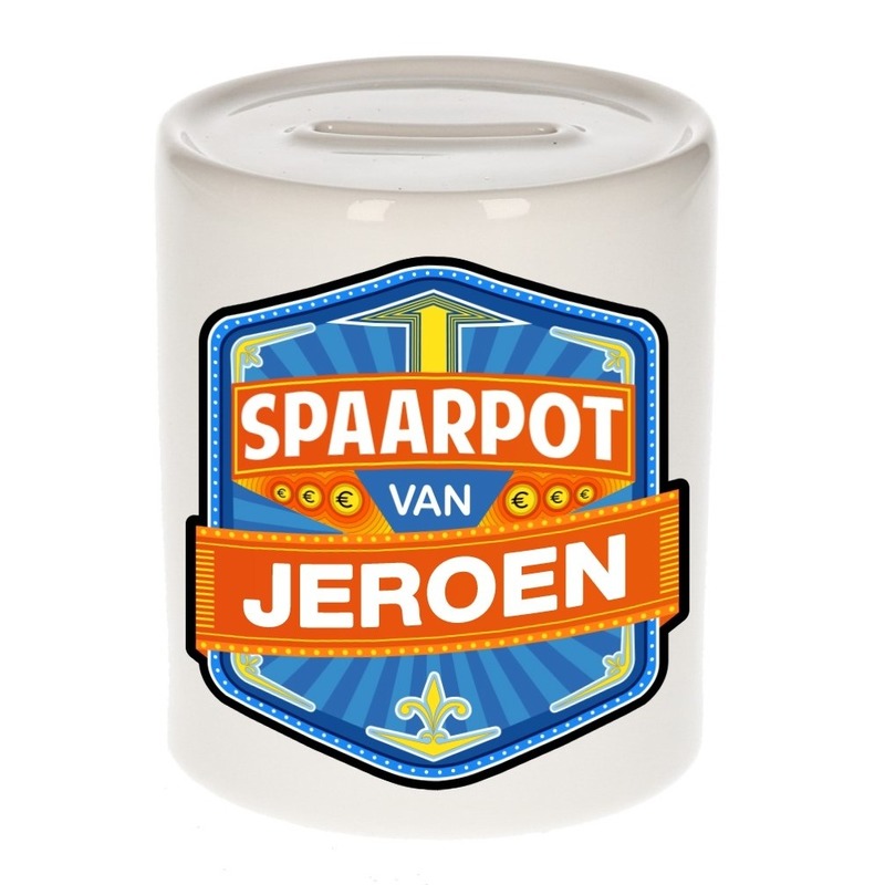 Kinder spaarpot voor Jeroen -
