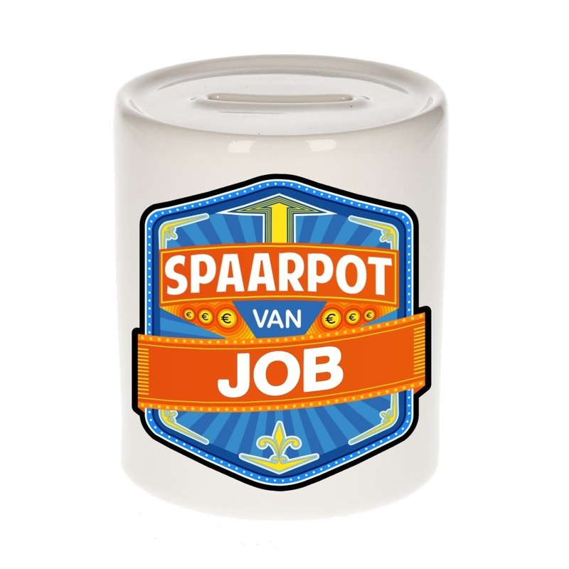 Kinder spaarpot voor Job -