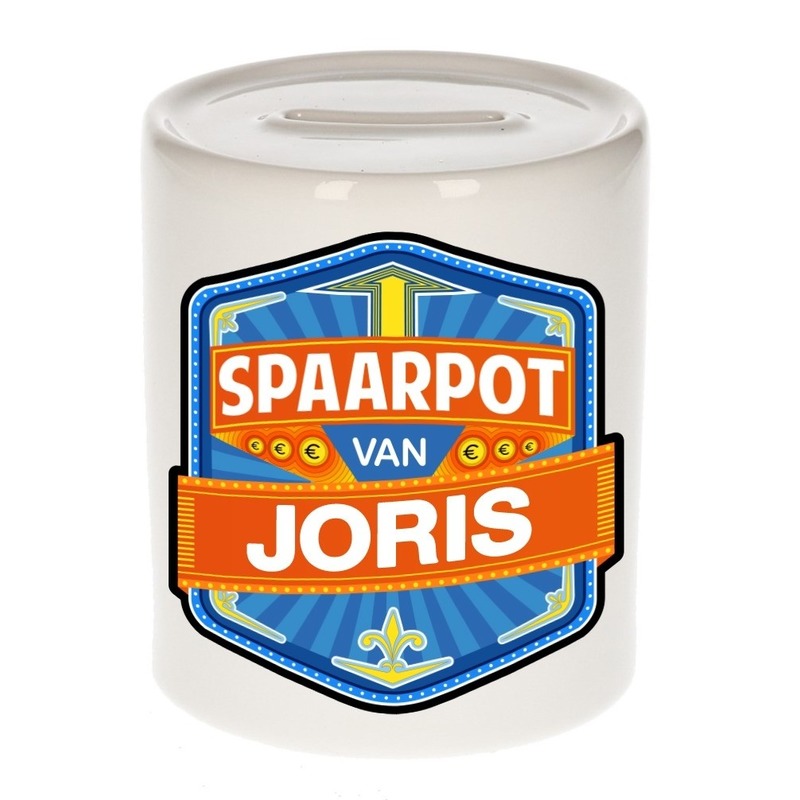 Kinder spaarpot voor Joris -