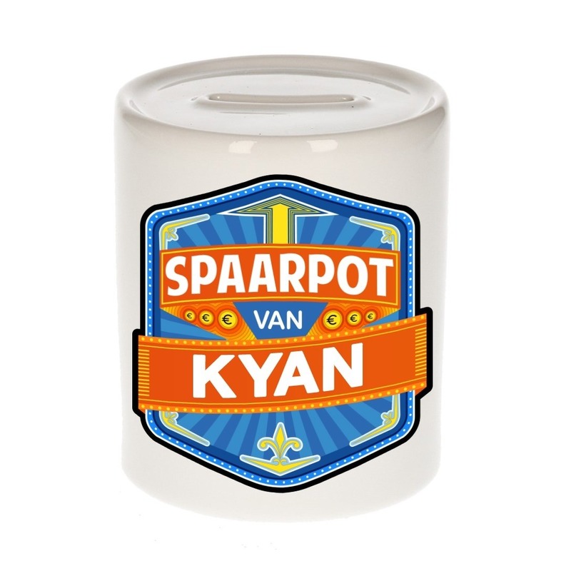 Kinder spaarpot voor Kyan -