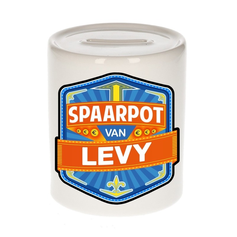Kinder spaarpot voor Levy -