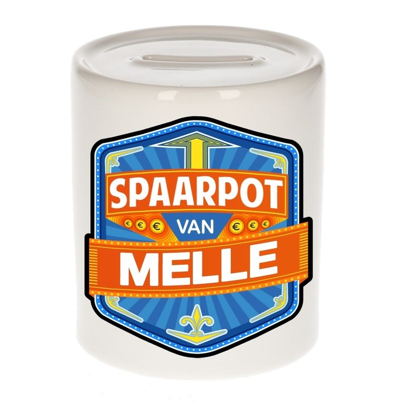 Kinder spaarpot voor Melle -