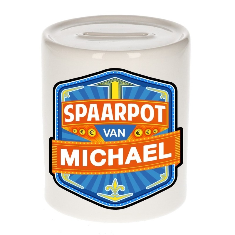Kinder spaarpot voor Michael -