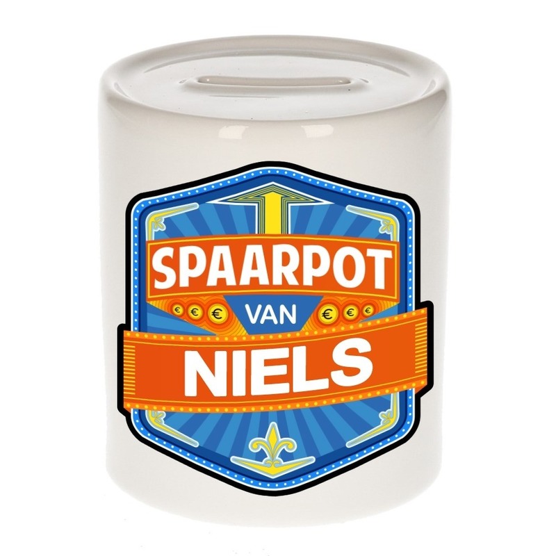 Kinder spaarpot voor Niels -
