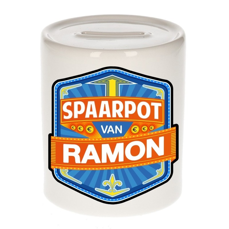Kinder spaarpot voor Ramon -
