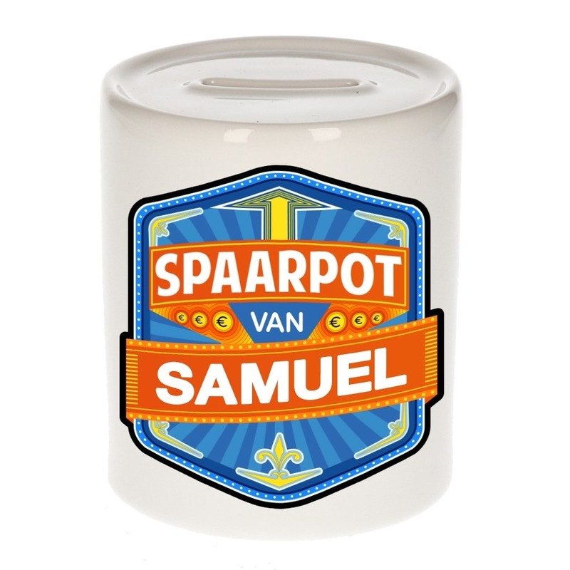 Kinder spaarpot voor Samuel -