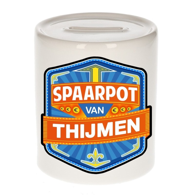 Kinder spaarpot voor Thijmen -