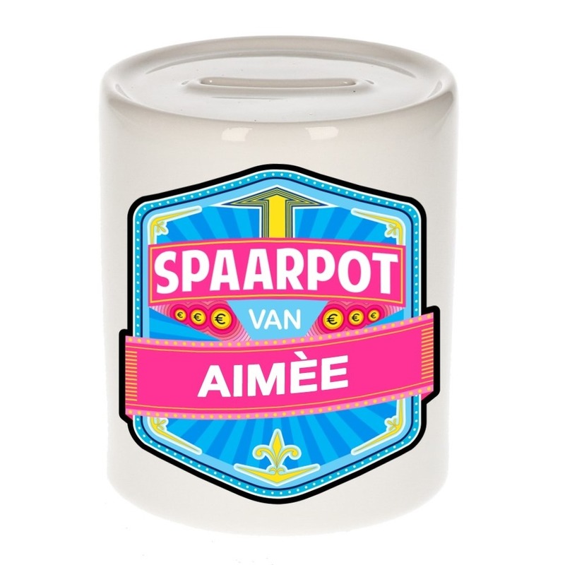 Kinder spaarpot voor Aimèe -