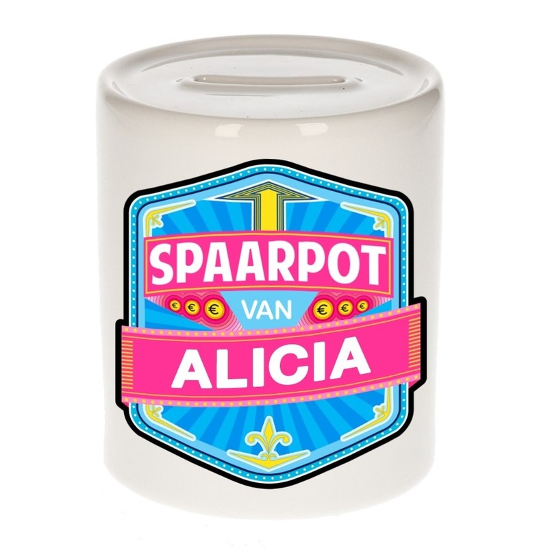 Kinder spaarpot voor Alicia -
