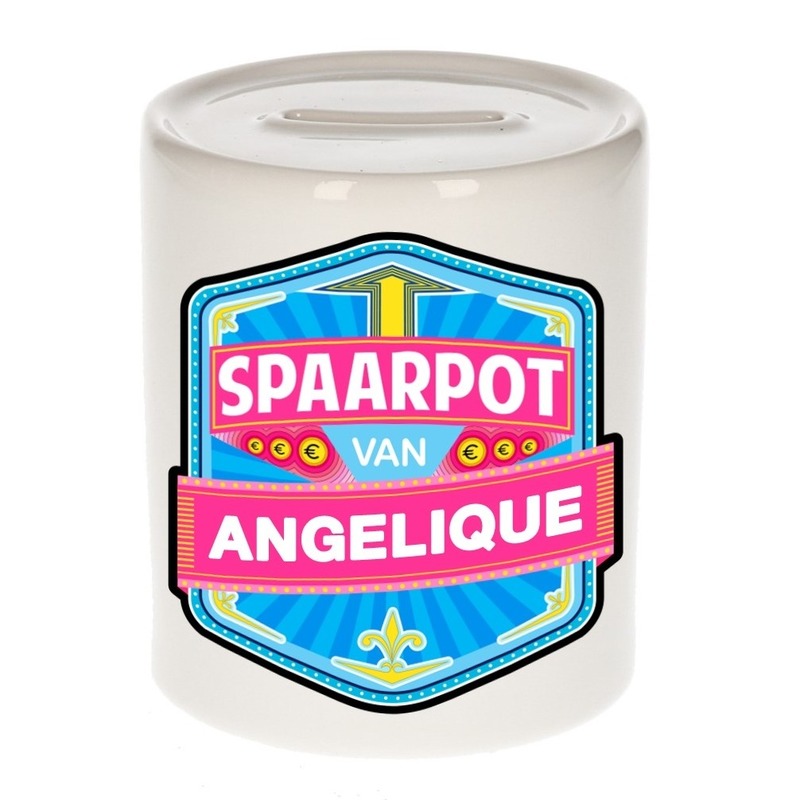 Kinder spaarpot voor Angelique -