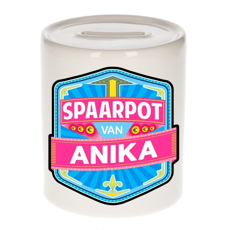 Kinder spaarpot voor Anika -