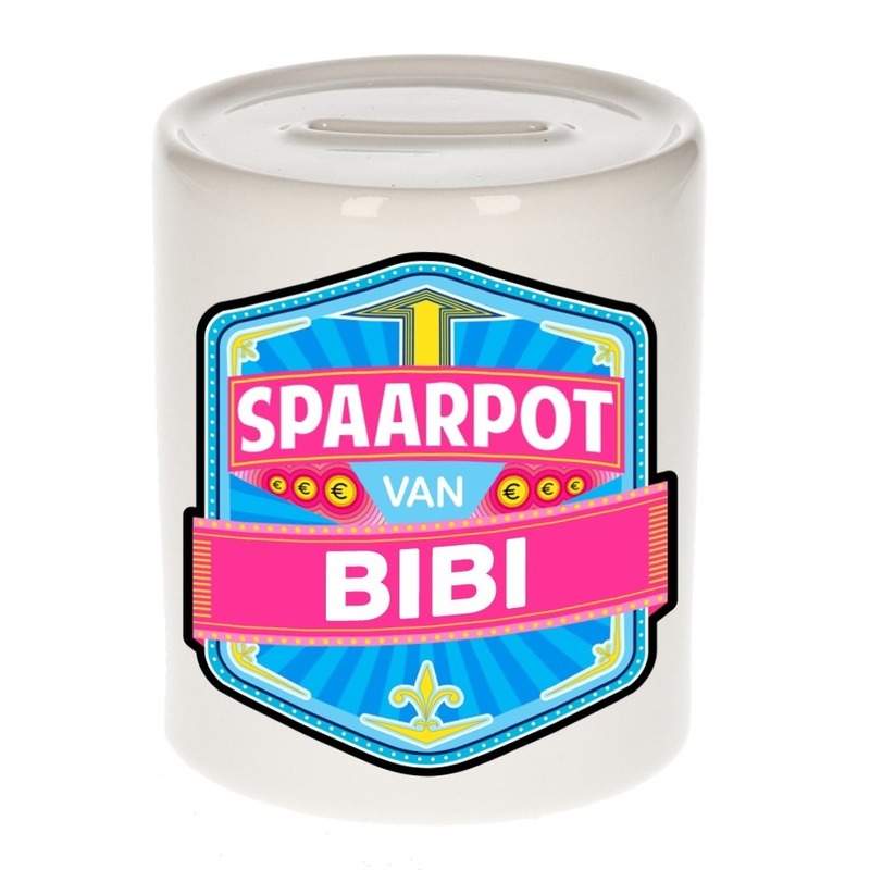 Kinder spaarpot voor Bibi -