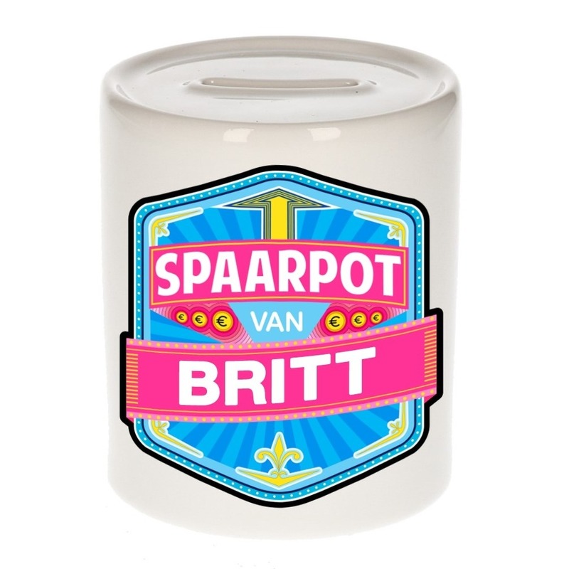 Kinder spaarpot voor Britt -