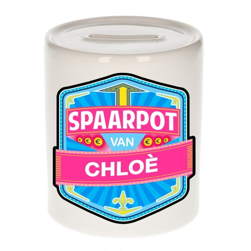 Kinder spaarpot voor Chloè -