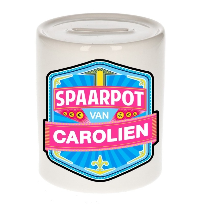 Kinder spaarpot voor Carolien -