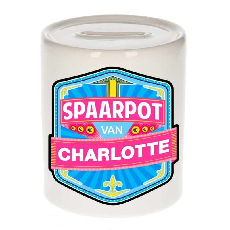 Kinder spaarpot voor Charlotte -