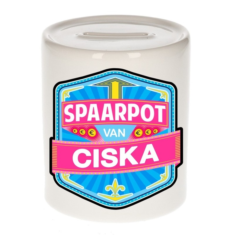 Kinder spaarpot voor Ciska -