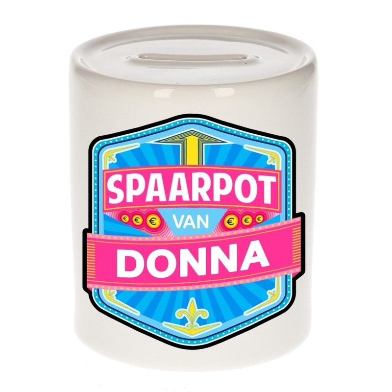 Kinder spaarpot voor Donna -