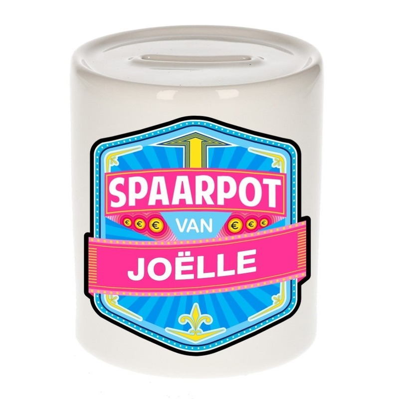 Kinder spaarpot voor Joëlle -
