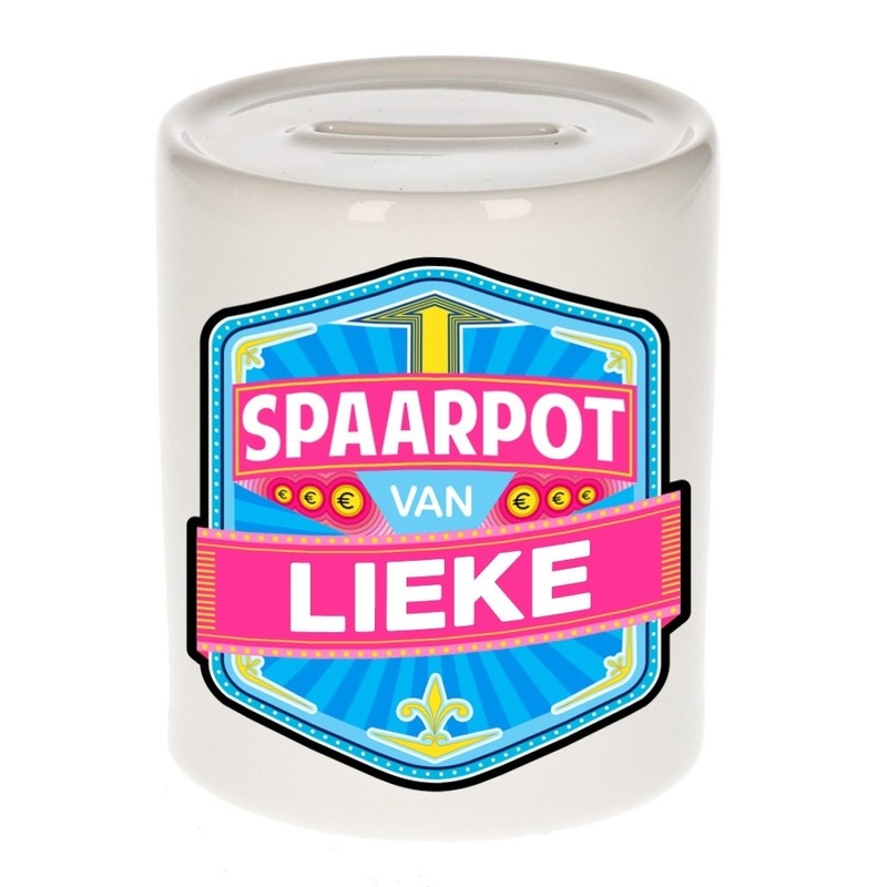 Kinder spaarpot voor Lieke -