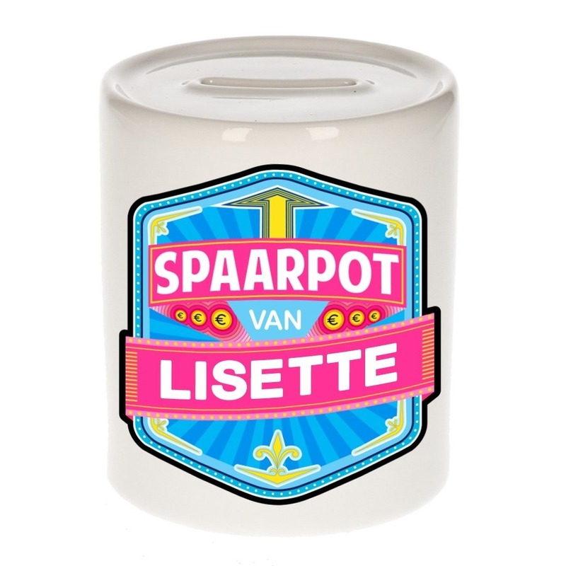 Kinder spaarpot voor Lisette -