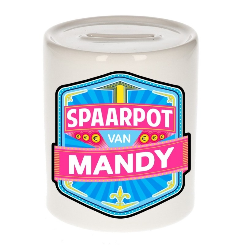 Kinder spaarpot voor Mandy -