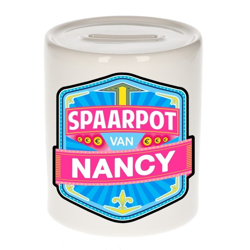 Kinder spaarpot voor Nancy -