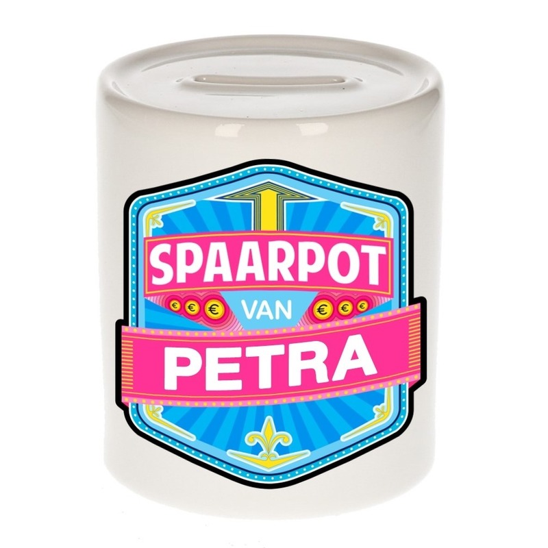 Kinder spaarpot voor Petra -