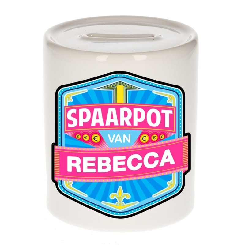 Kinder spaarpot voor Rebecca -